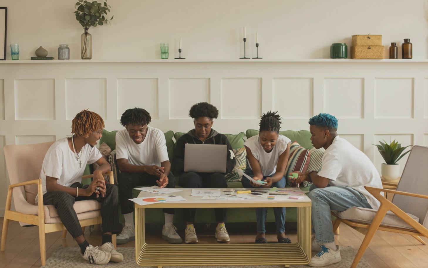 Detailed financial analysis and business planning workspace